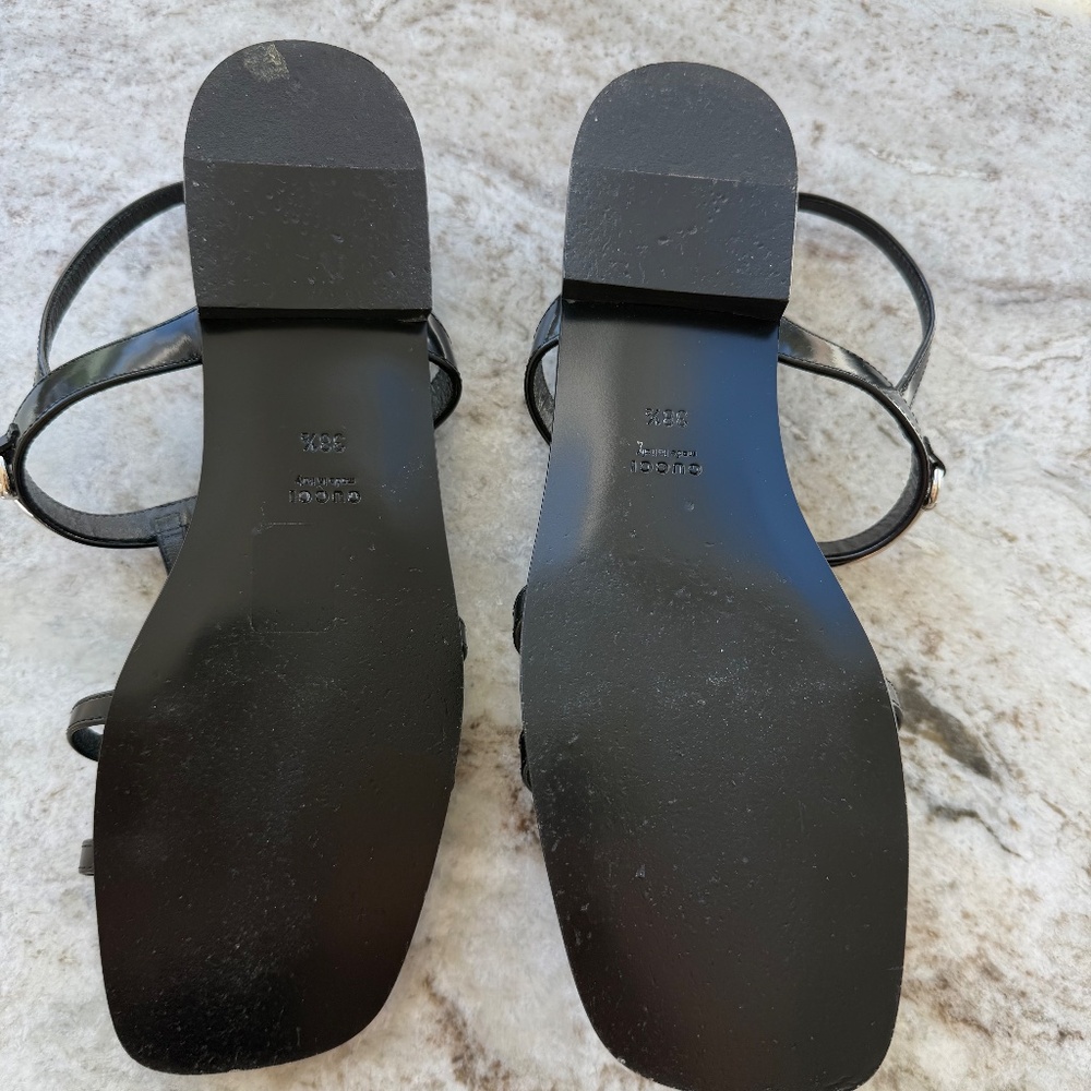 Gucci Leather Sandals - Picture 4 of 4
